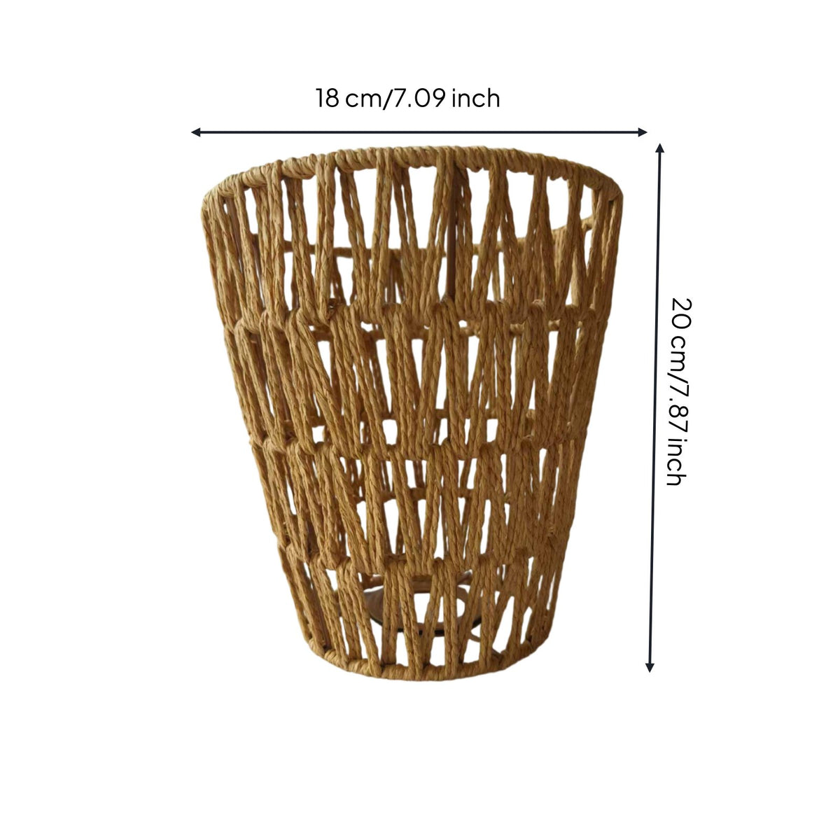 Wabi Sabi Design Lampshade Adjustable Height for Restaurant, Dining Room
