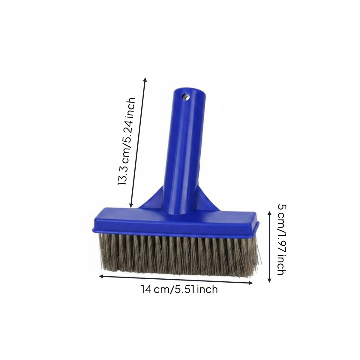 Algae Brush Stainless Steel Handle Pool Brush Heavy Duty