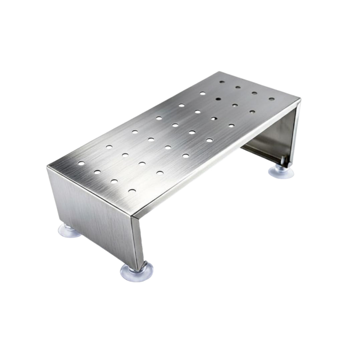 Footrest for Sewing Machine Stitching Apparatus Foot Pad Perforated Suction Cup Foot Pad Polished Pedal Platform