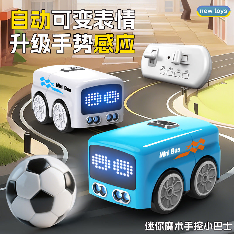 Magic Hand Control Bus Toy with Obstacle Avoidance