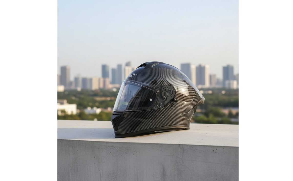 Full Face | DOT Certified, Impact-Absorbing, full-coverage, for Street Riding