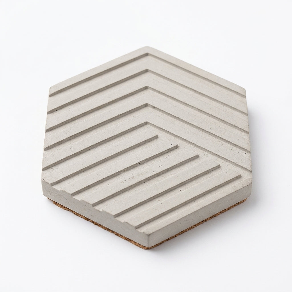 Cement Garden Stepping Stones, Modern Minimalist Style