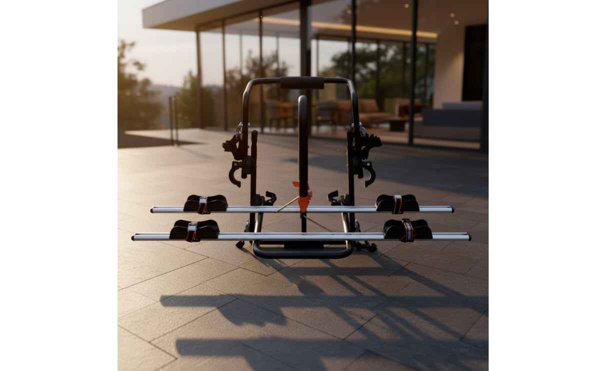 Universal Trunk Bike Rack Solid Rear Bike Rack Long-Lasting Cargo Carrier Sturdy for Car Travel