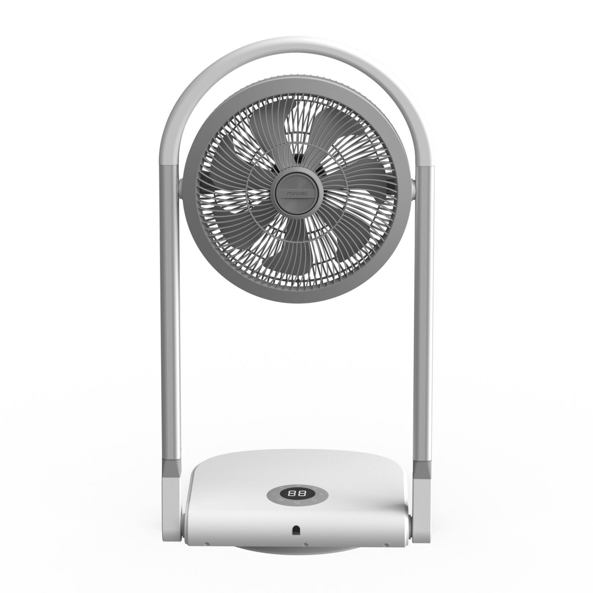 Foldable Fan Portable Retractable Fan Adjustable Height for Bedroom, Students