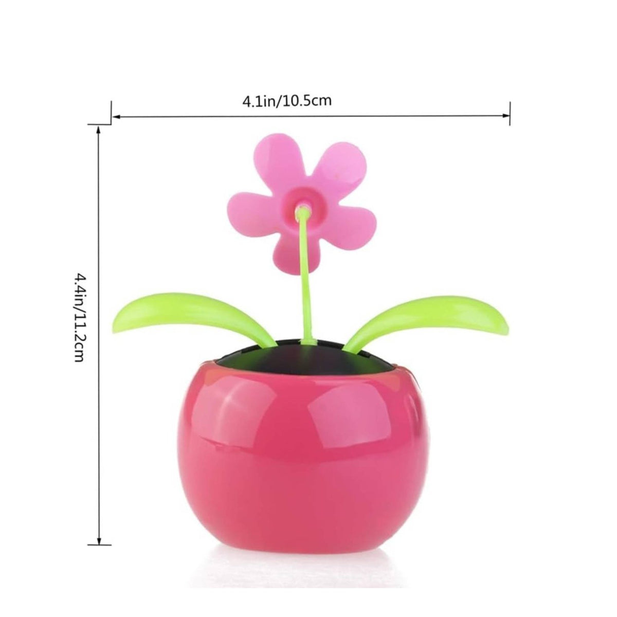 Bobble Flower Heat-Resistant Solar Flower Ornament No Batteries Needed