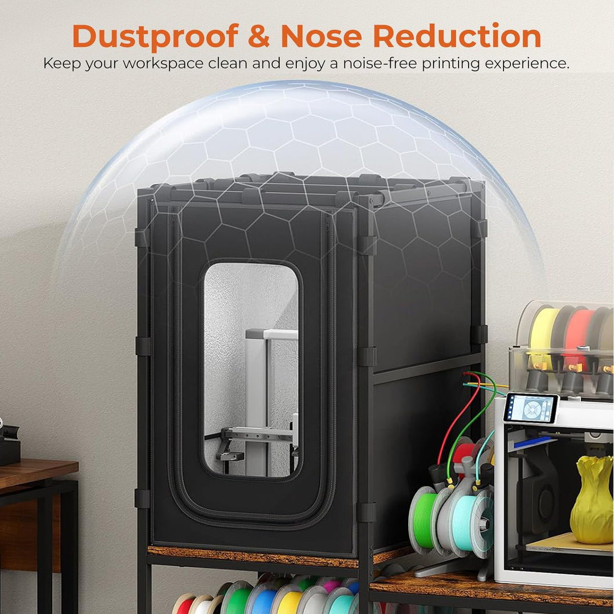 3D Printer Cover Dustproof Waterproof Oxford Cloth 3D Printer Tent