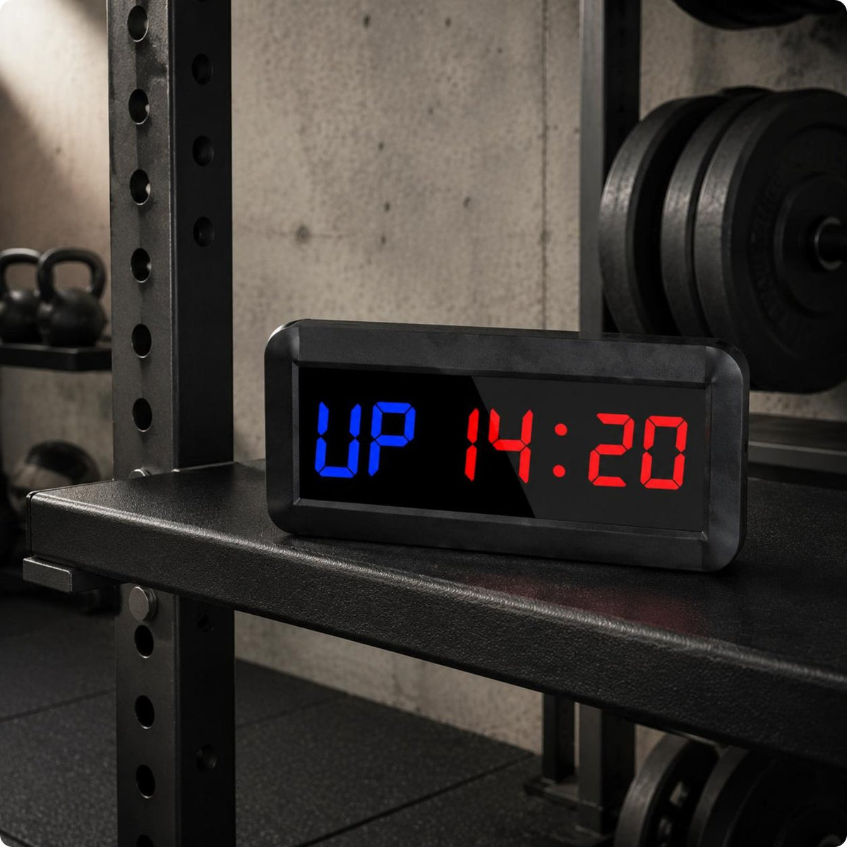 Multifunction LED Timer Distant Control Workout Gear Custom Intervals