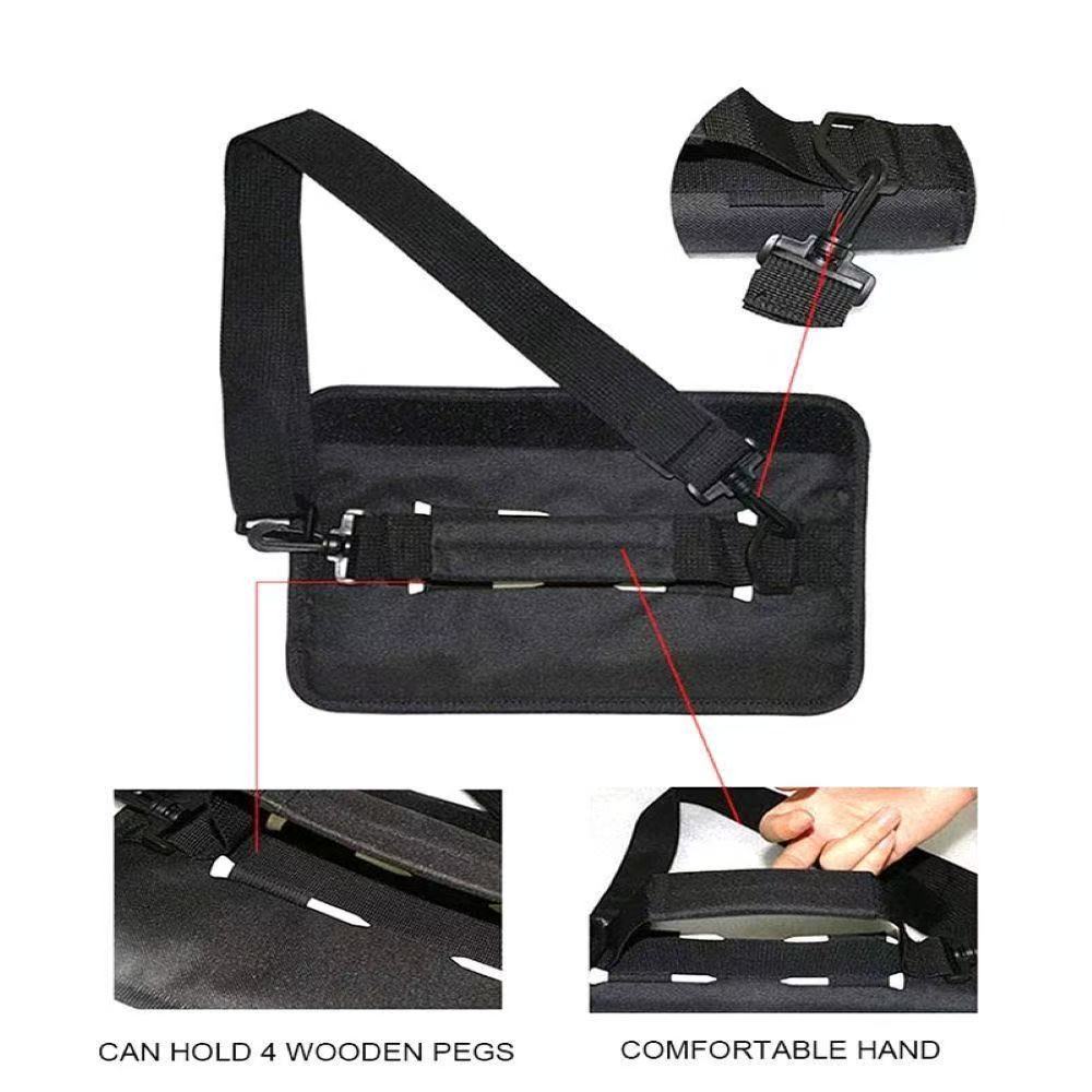 Portable Golf Bag Crossbody Grip Practice Bag Handheld Club Bag Golf Club Storage Bag