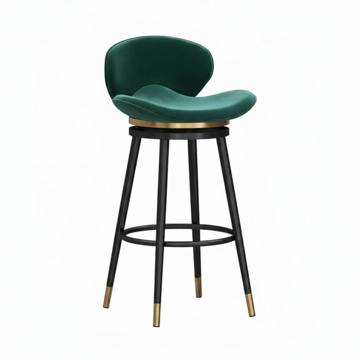 Adjustable Round Stool with Low support Modern Design Seating Furniture for Counter
