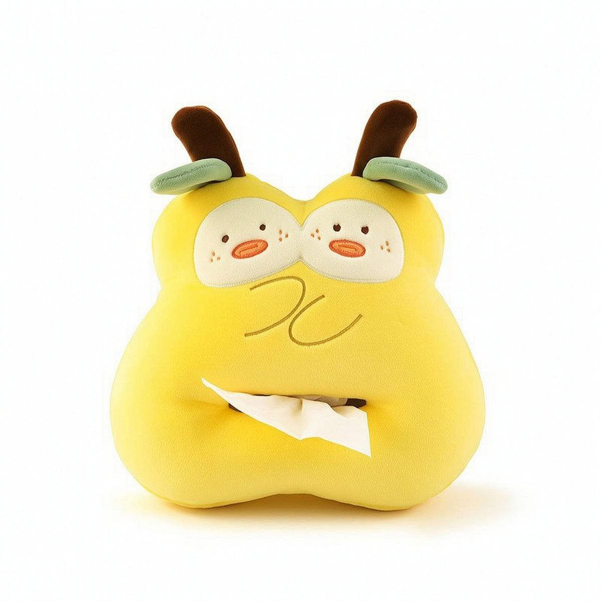 Soft Fabric Tissue Box Cover Cute Soft Fabric Tissue Box Holder Skin Friendly Animal Style for Drivers