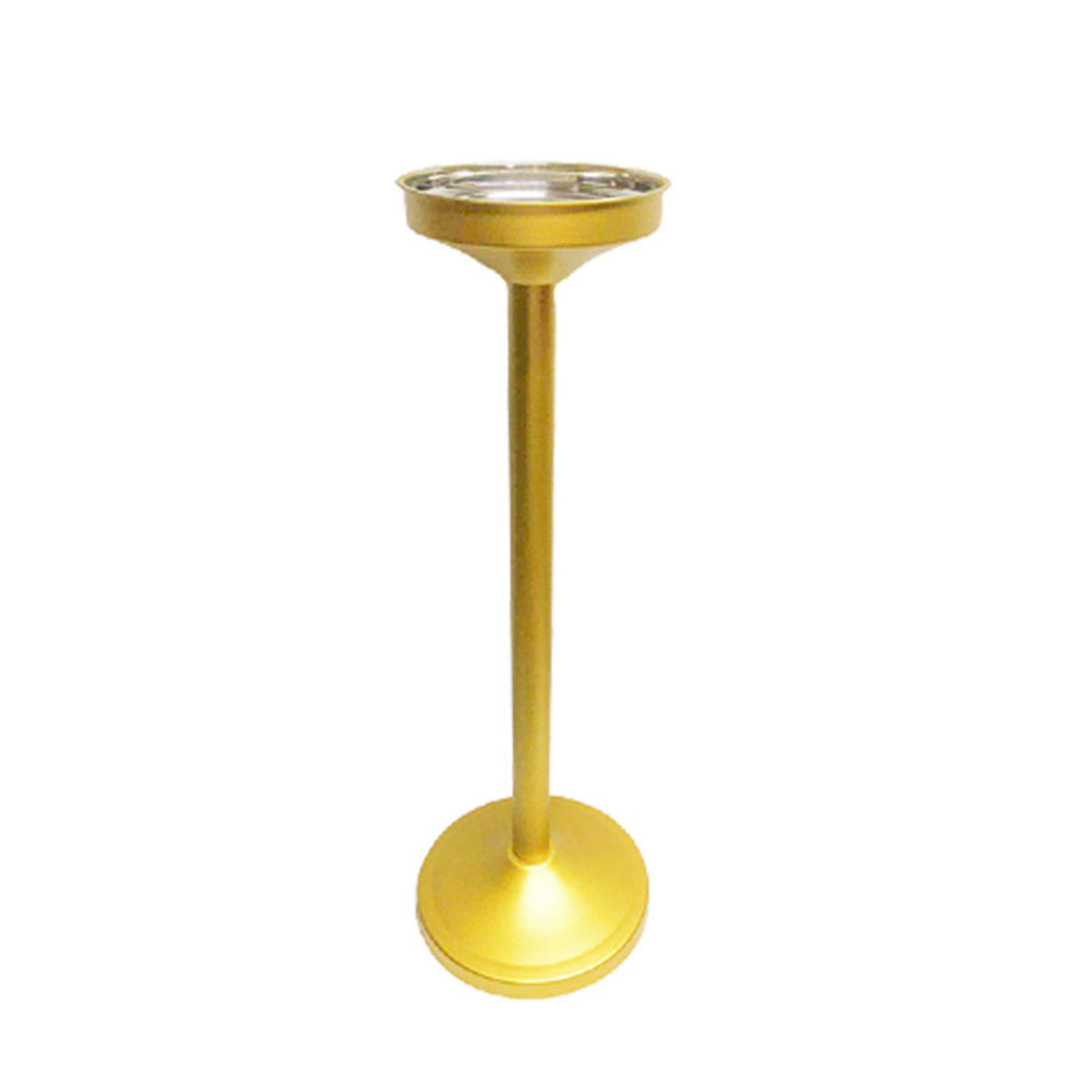 Ice Pail Stand Freestanding Champagne Pail Stand Gold for Home Bar, KTV