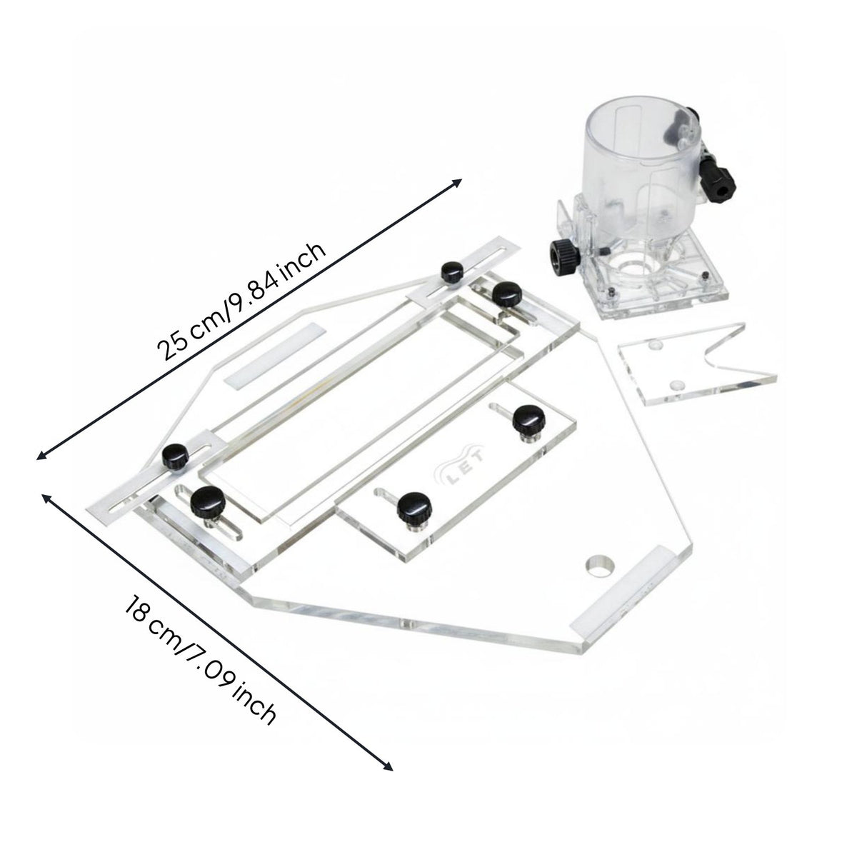 Guitar Bridge Slot Modeling Tool Easy Alignment Guitar Bridge Saddle Slotting for Luthiers