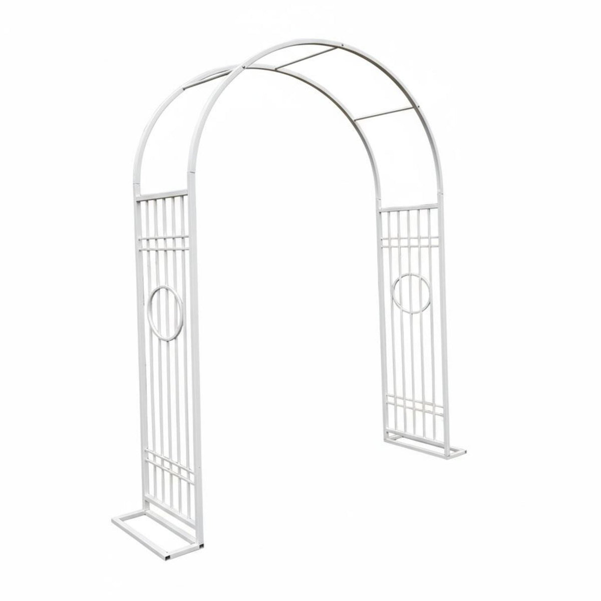 1 Piece Climbing Plant Archway Metal Garden Arbor Sturdy Plant Trellis Weather Resistant Iron Construction for Gardeners DIY Enthusiasts Backyard Patio Yard