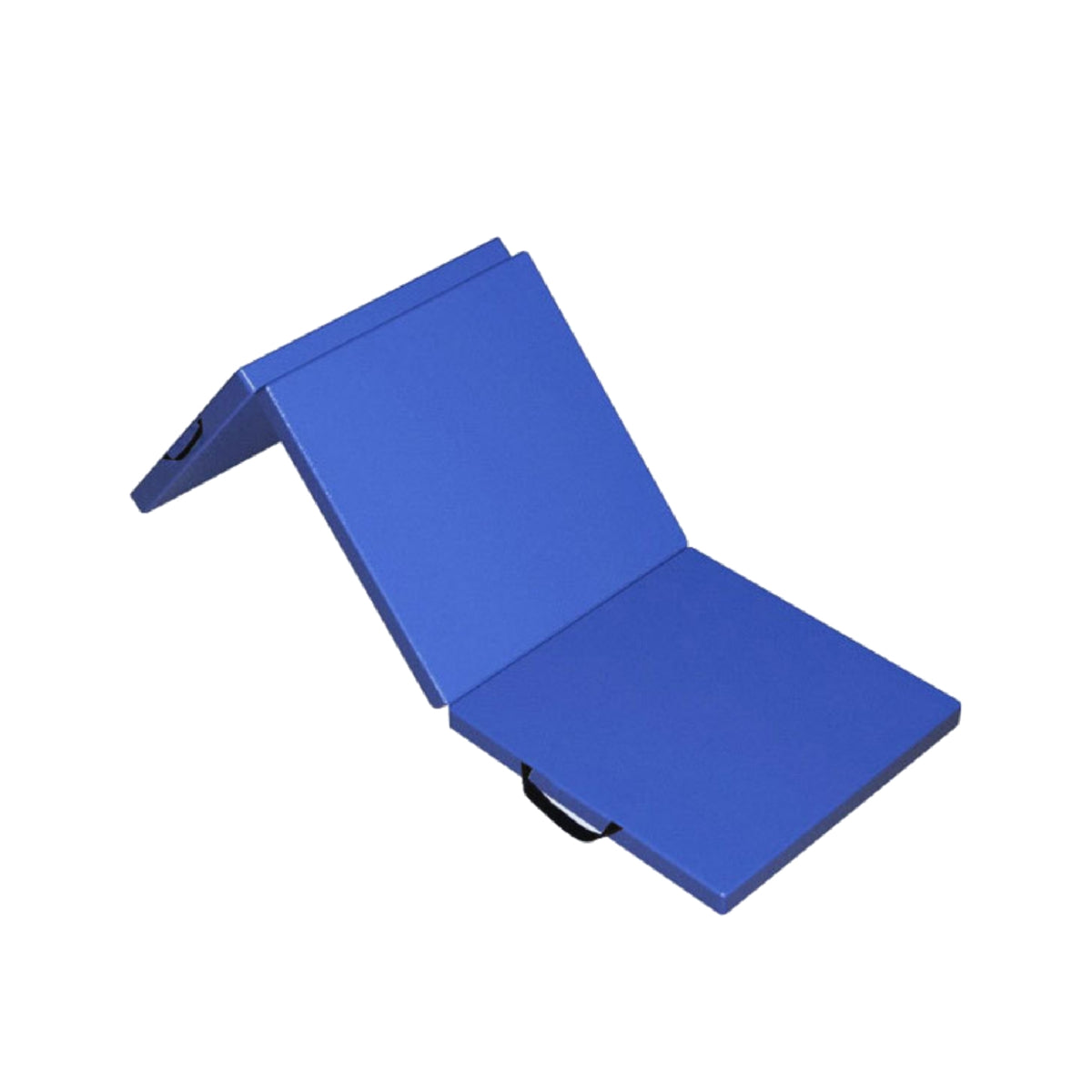 Easy to Carry Tri-Fold Folding Exercise Mat with Carrying Handles Wipe-Clean Gymnastics Mat with Handles Cushioned Long-Lasting for Home Gym, Dance Practice