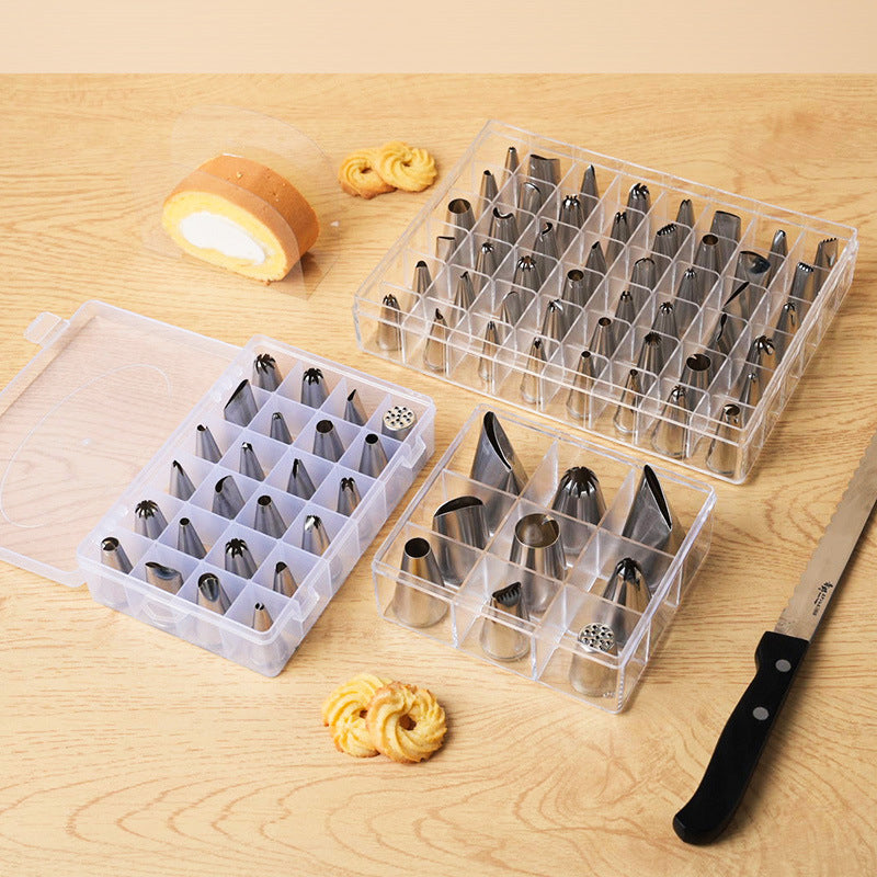 304 Stainless Steel Cake Piping Nozzle Set for Baking and Cookie Making