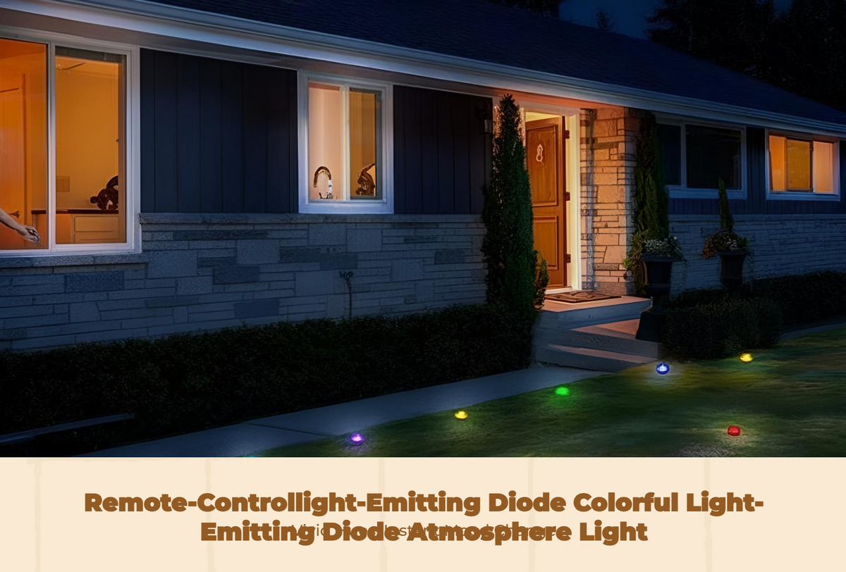 Waterproof RGB decor lights, remote