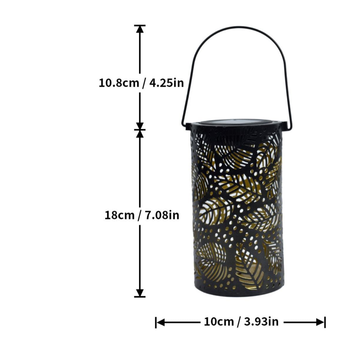Tree Pattern Shadow Lamp Automatic On/switch off Foliage Pattern Garden Light