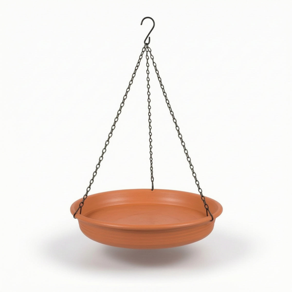 Hanging Bird Bath Outdoor Hanging Bird Bath with Chain Easy to Clean for Patio