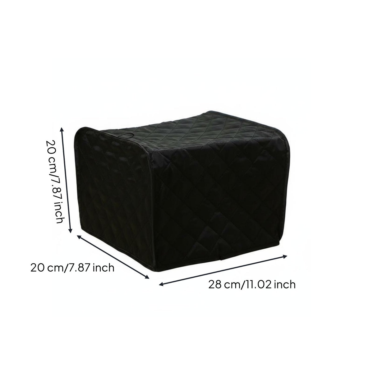 Quilted Blender Cover Waterproof Kitchen Appliance Cover with Pocket Dustproof
