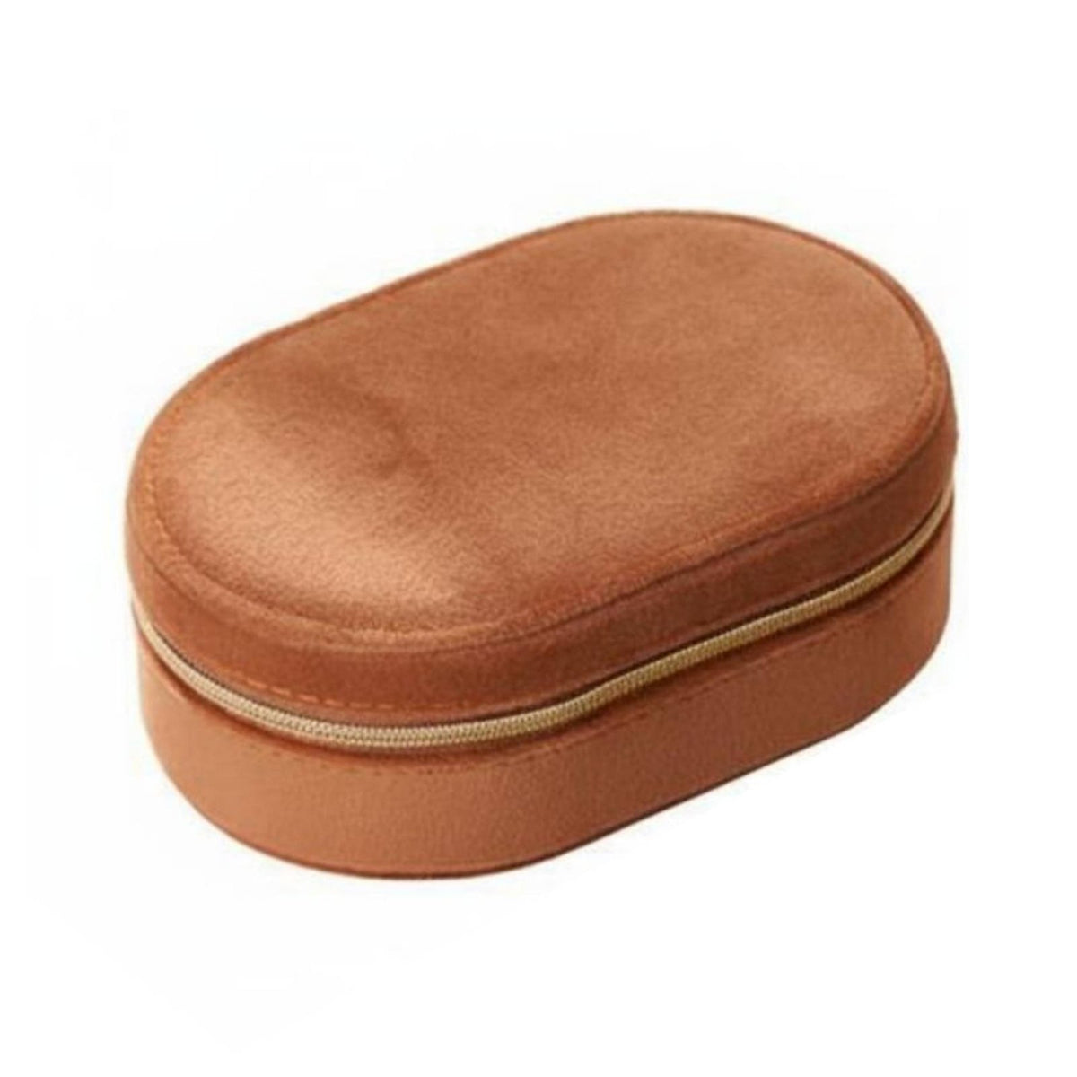 Velvet Jewelry Organizer Soft Interior Lining Jewelry Box Multi-Compartment Small Accessory Container for Girls