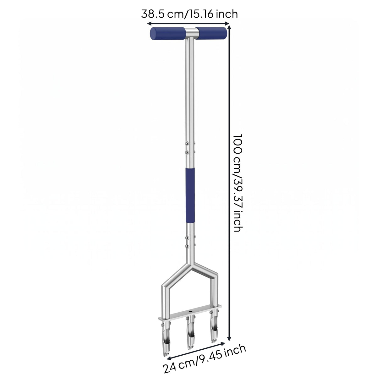 Lawn Aerator Fork Multi-Function Manual Lawn Core Aerator Easy to Use Garden Tool for Outdoor