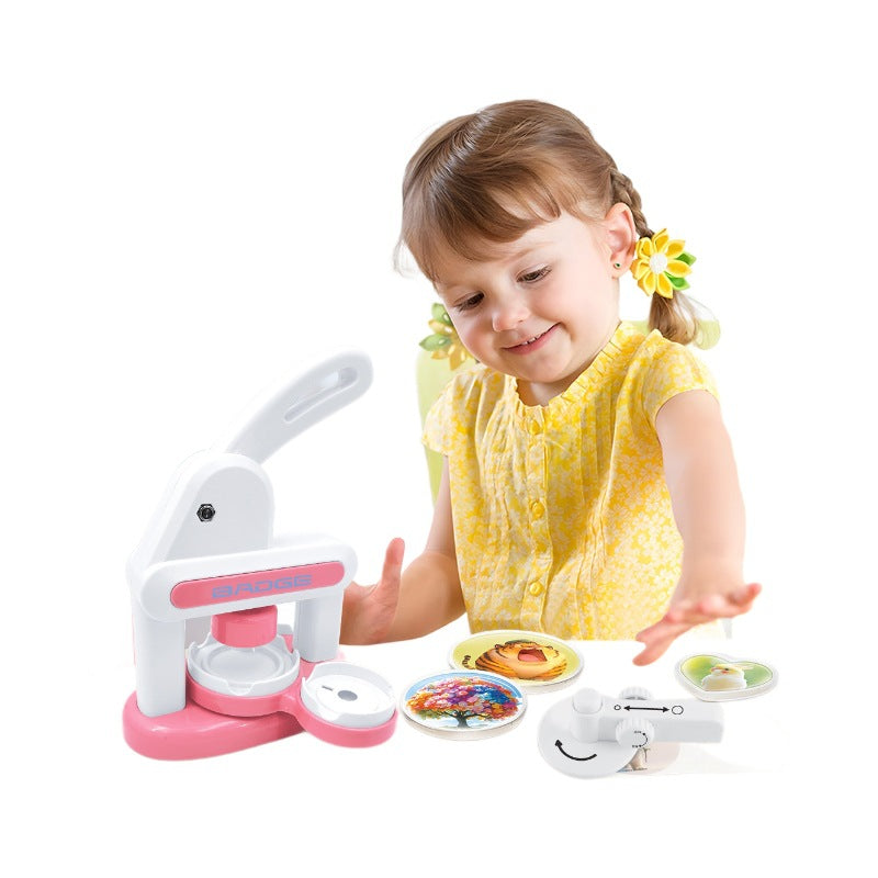 Pink Button Maker