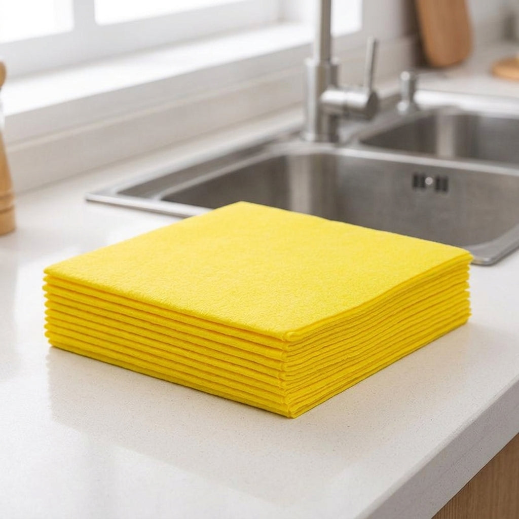 Quick-Dry Microfibre Cloth and Cleaning Cloths, Highly Absorbent Cloths for Dishes and Cookware, Quick Drying Cloths for Hotel and Cafe Use