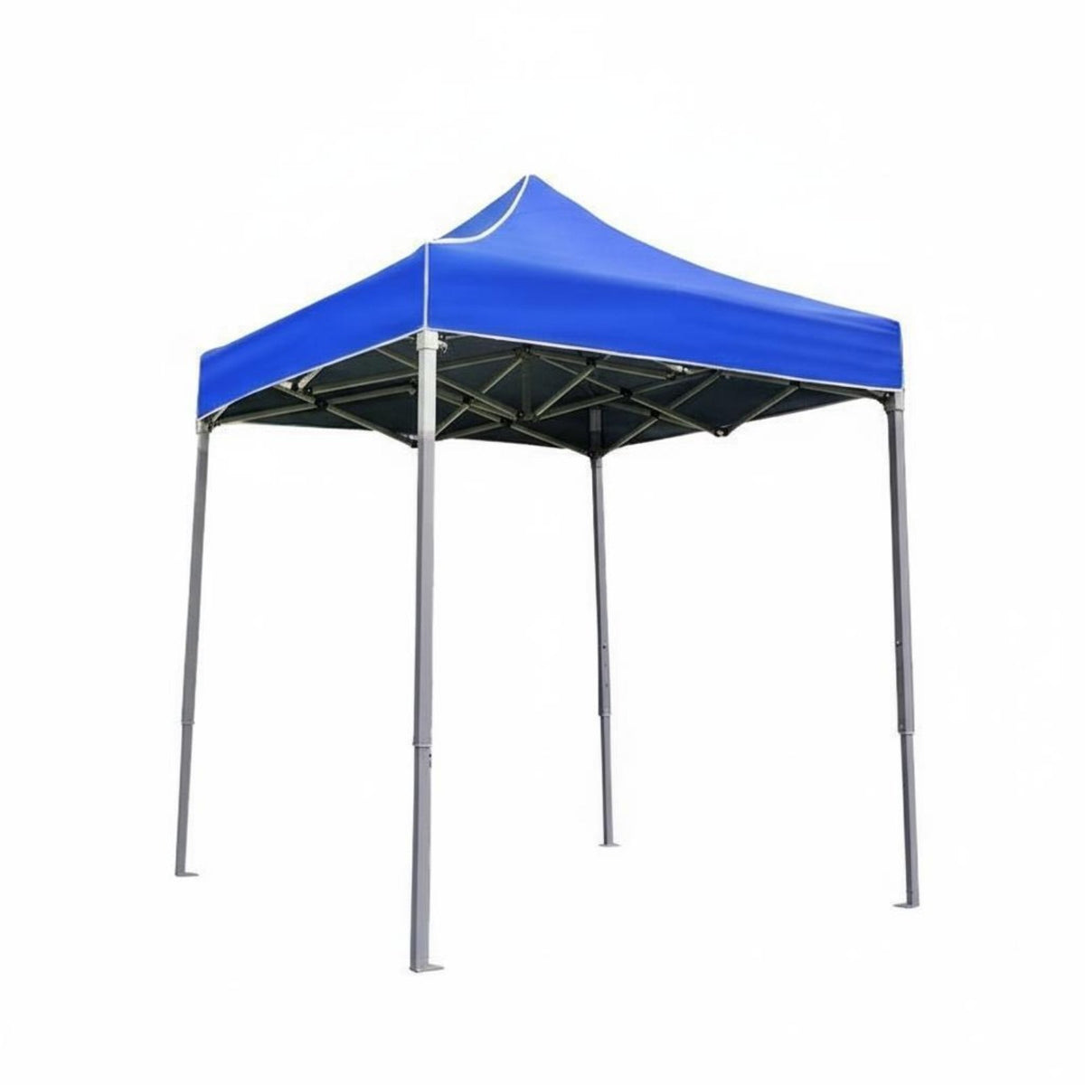 Folding Canopy Tent Foldable 4-Legged Rainproof Quick-Setup Gazebo for Market Vendors, Event Organizers, Backyard, Campsite, Picnics