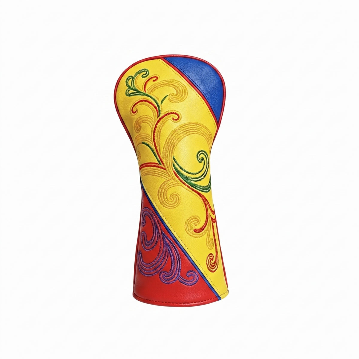 Sports Accessory Multicolor Soft Soft Lining Water-Resistant No 1 Wood Headcover Golf Club Head Cover PU Material