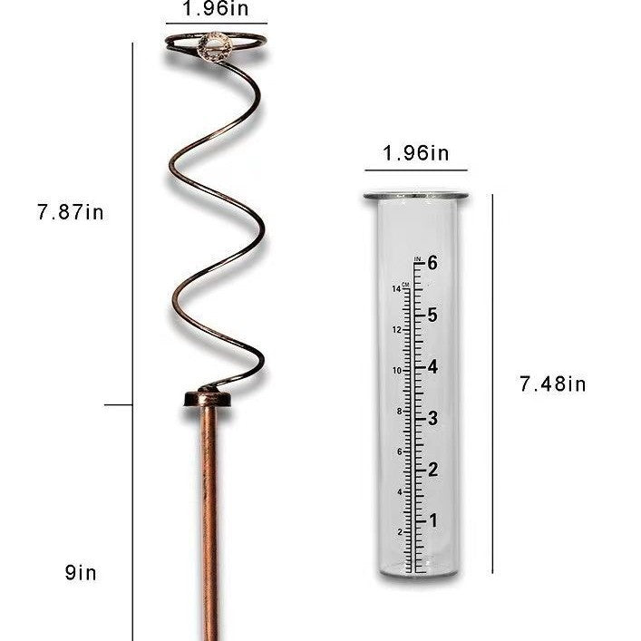 S Copper Spiral
