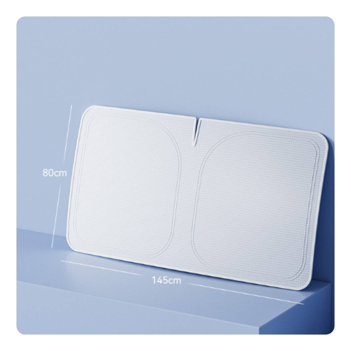 Double-Layer Windshield Sunshade with Storage Bag Compact Foldable Car Sunshade Portable Windshield Sun Shade with Storage Bag Universal Fit for Commuters
