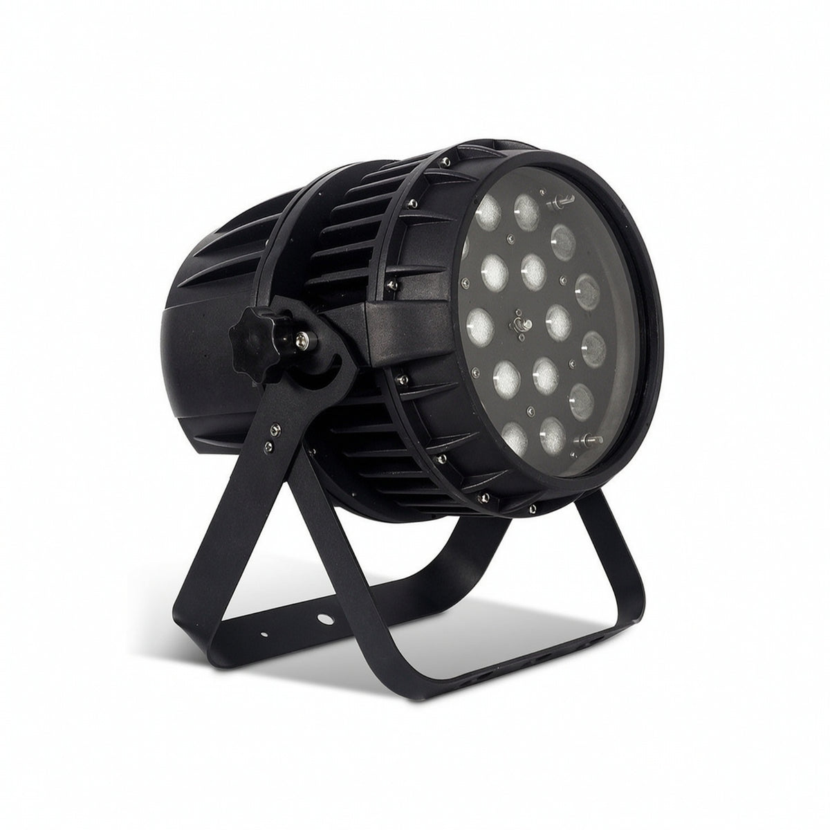 PAR Stage Light with Adjustable Focus DMX512 Waterproof PAR Light with Mounting Yoke Lighting Dimmable Sound-Activated for DJs
