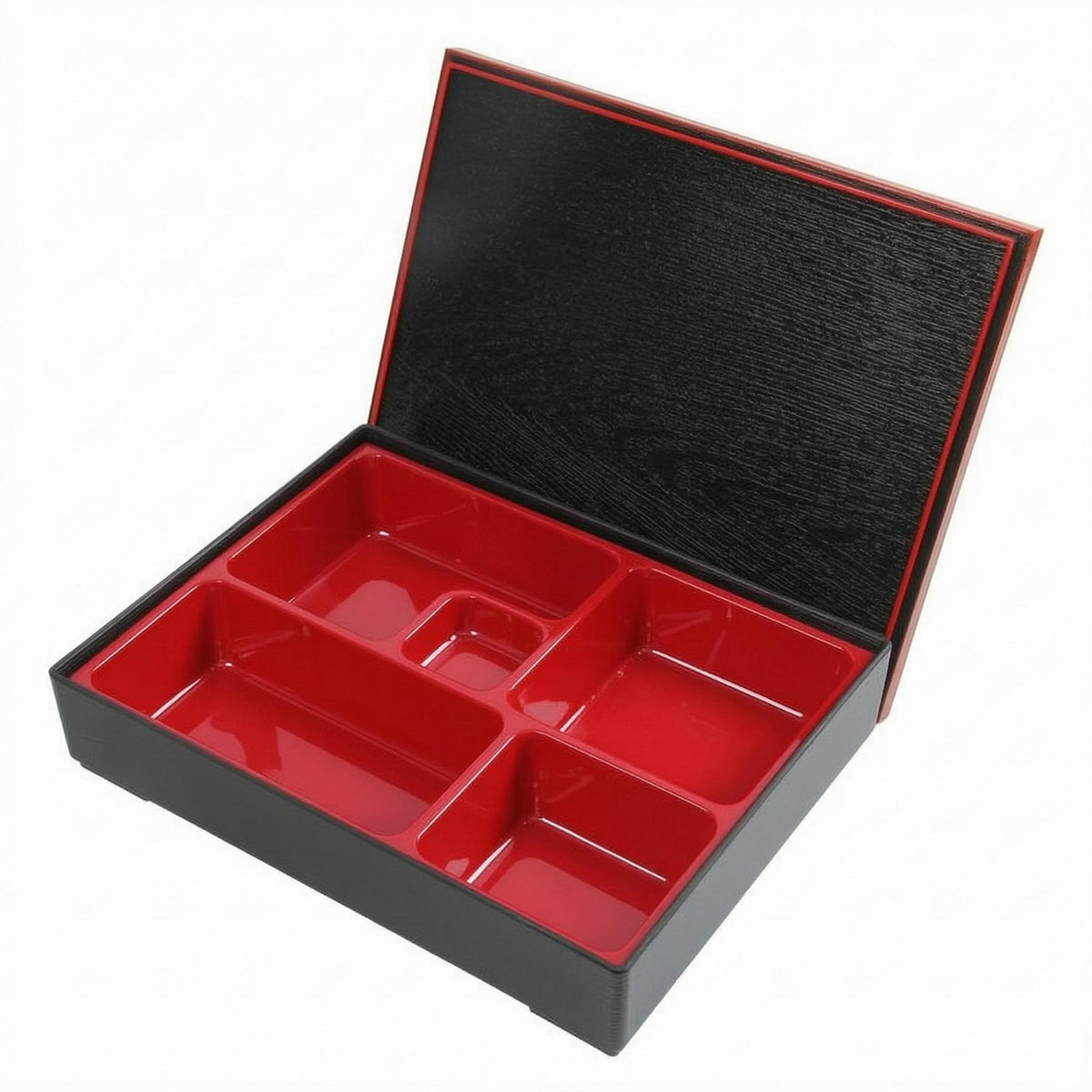 Five-Compartment Bento Box Removable Tray Rectangular Bento Lunch Box