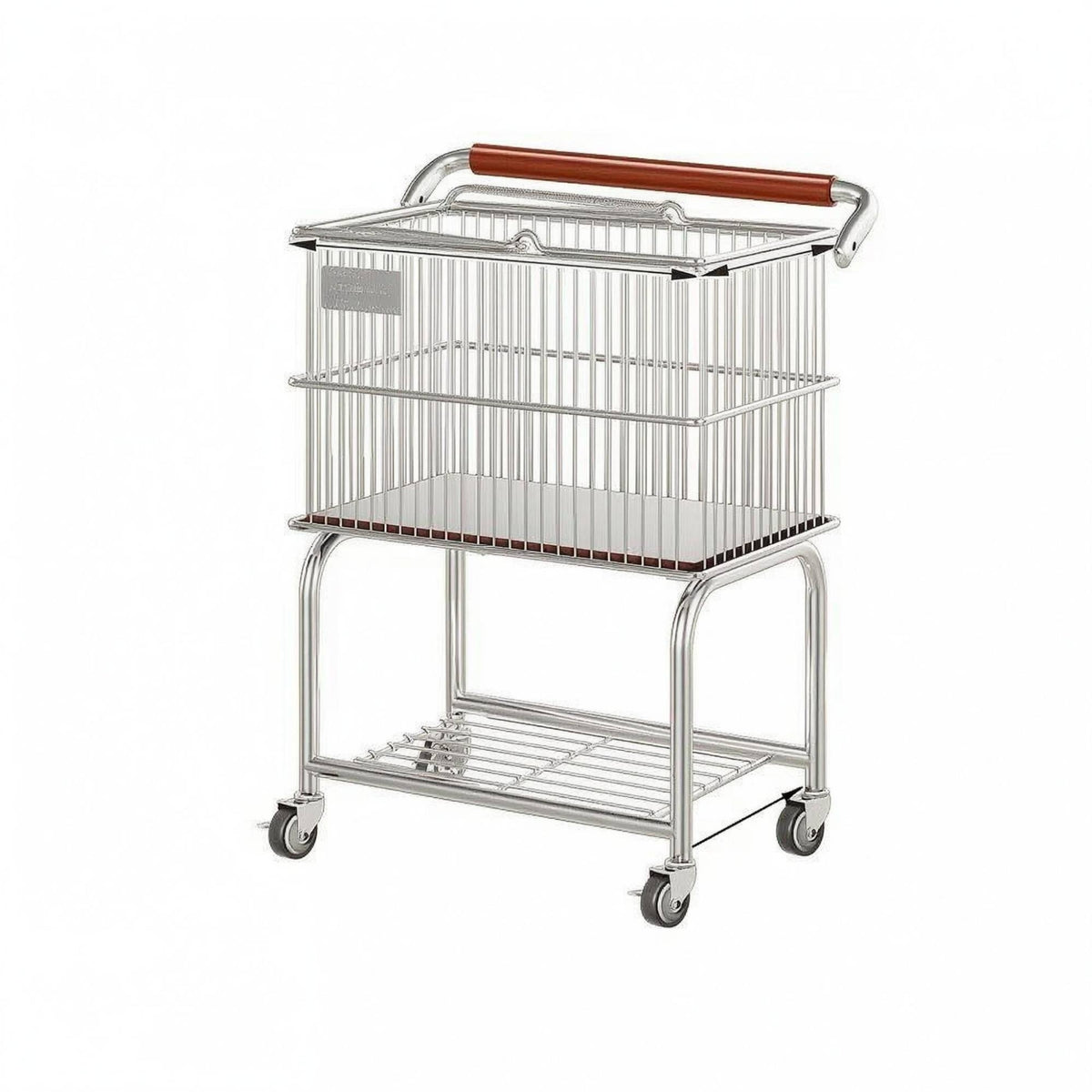 Laundry Storage Trolley Caster Wheels Rolling Laundry Trolley Heavy Duty