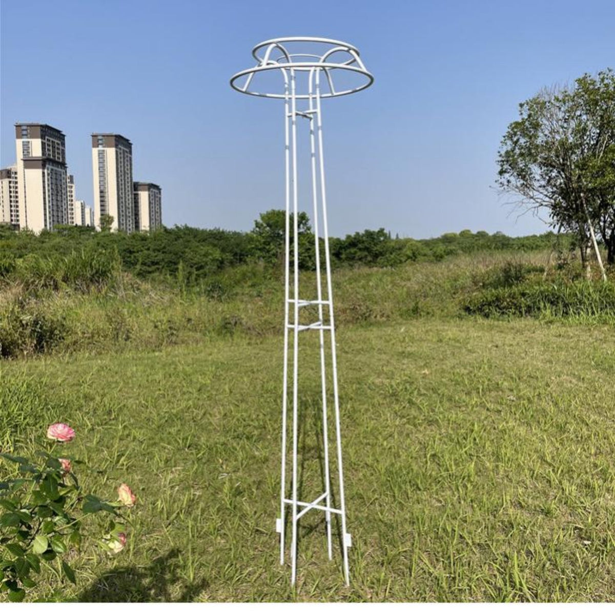 Mushroom-Shaped Plant support long-lasting Climbing Frame Sturdy Support for Flower Pot