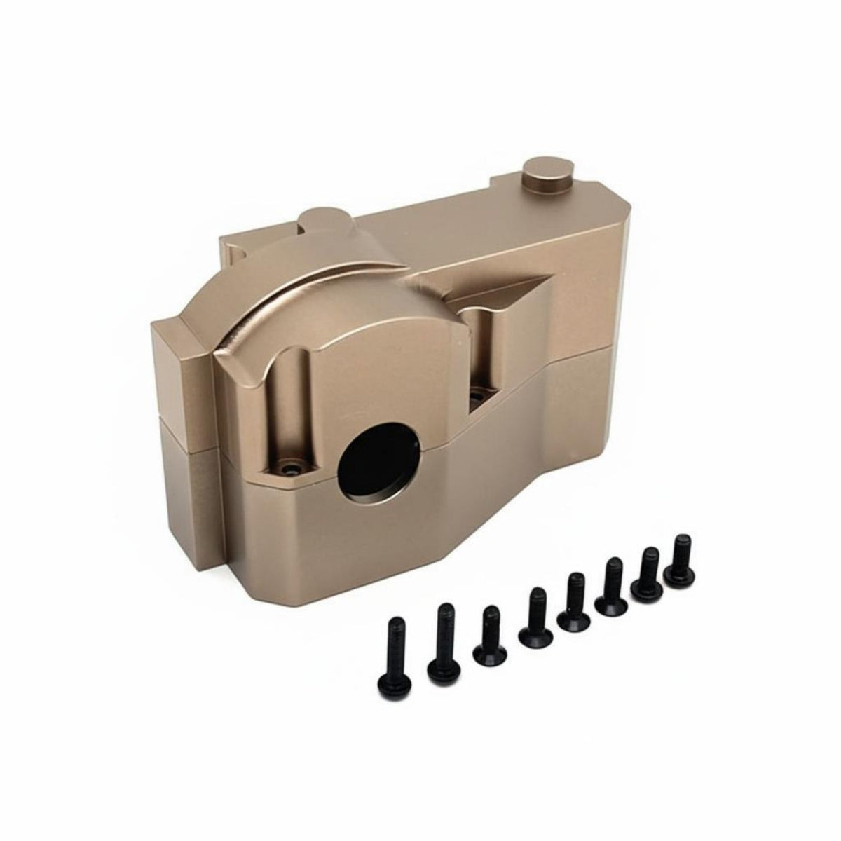 Center Motor Gearbox Cover High Strength Metal Gearbox Cover Aluminum Transmission Case for Rough Terrain