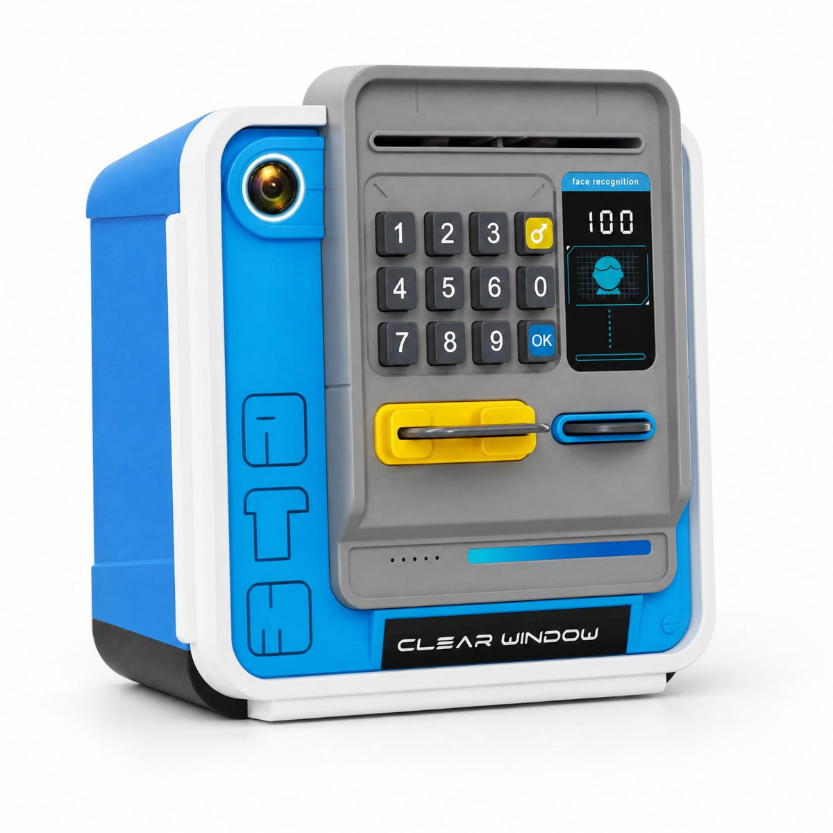 Face Recognition Atm Piggy Bank Rechargeable Electronic Piggy Bank