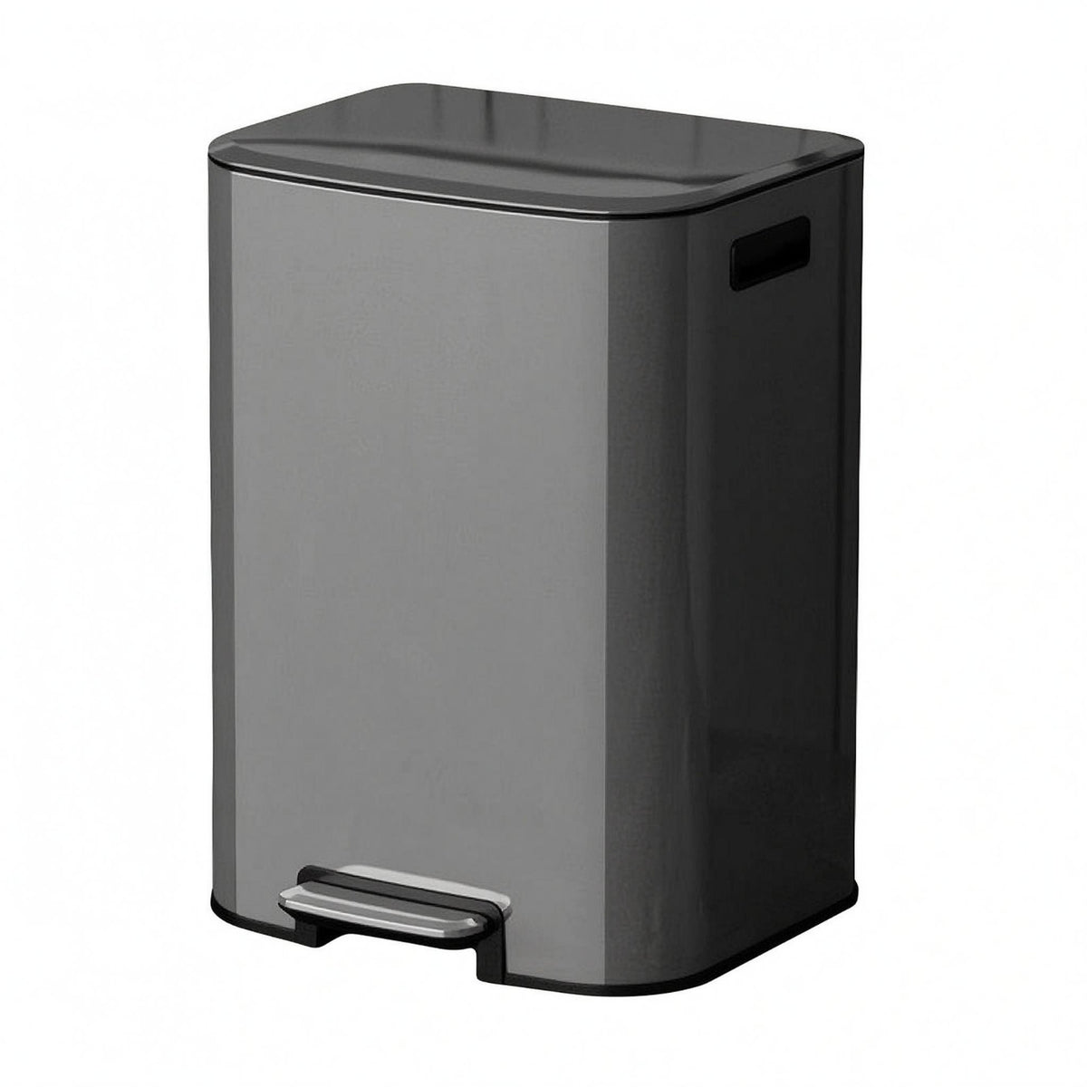 Removable Liner Trash Can Hands Stainless Steel Trash Can Inner Bucket Household Storage for Office