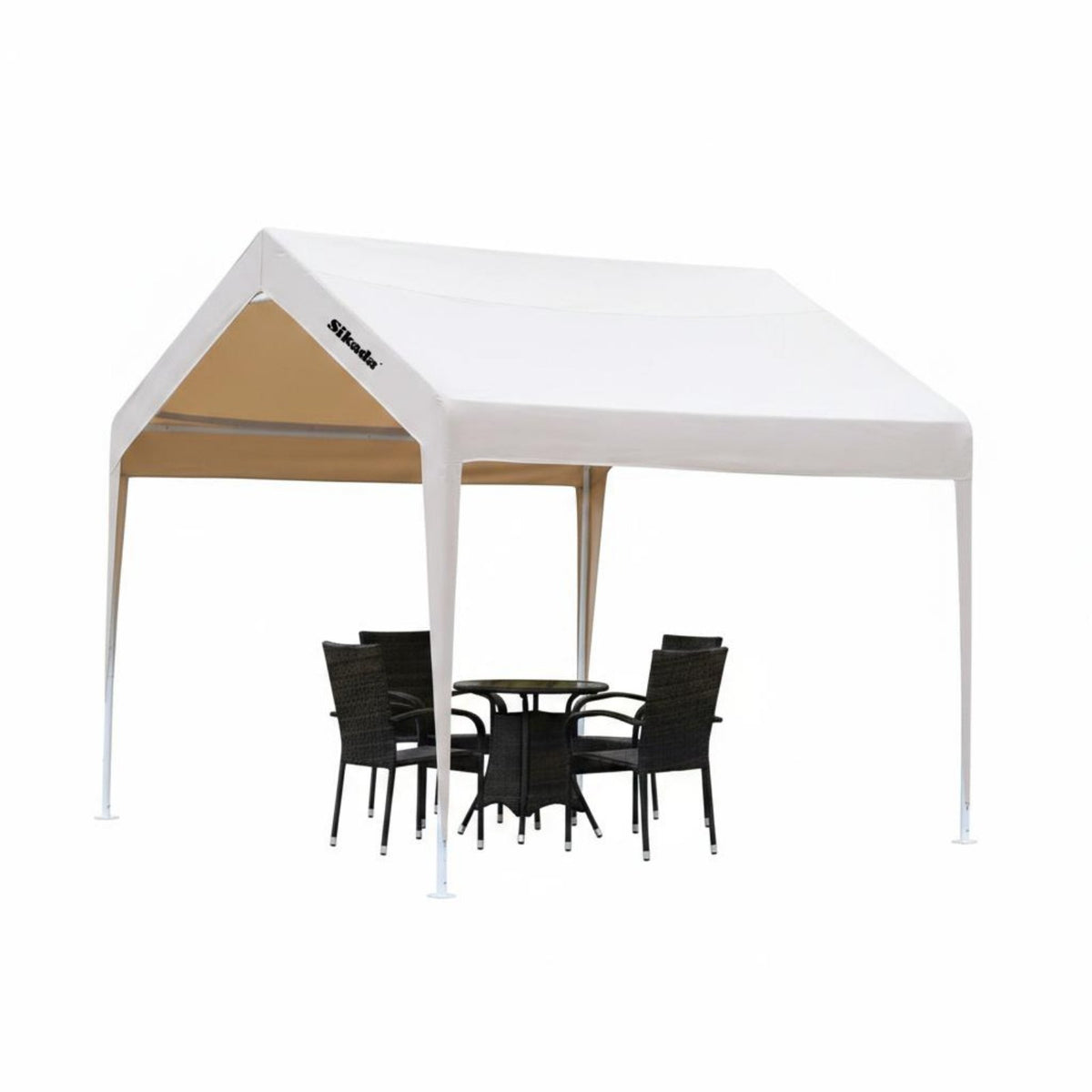 Waterproof Outdoor Gazebo Canopy Easy Assembly Heavy Duty Party Tent Windproof Event Tent with Sidewalls Protection for Garden, Patio, Backyard
