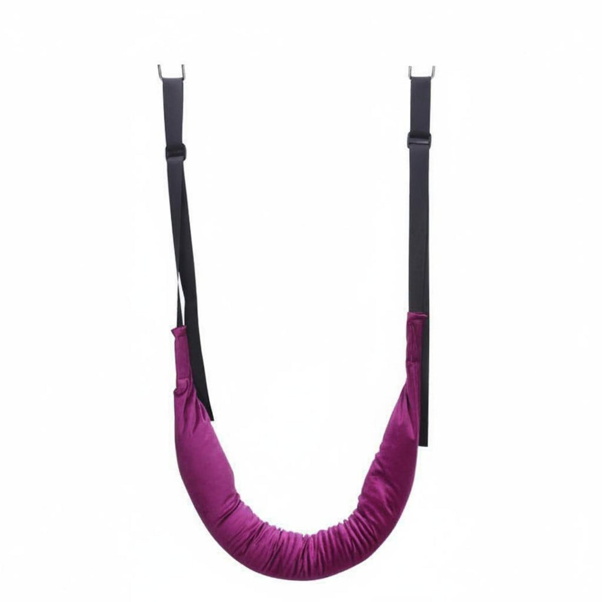 Adjustable Length Traction Belt Comfortable Textile Hanging Back Spinal Relief Sling Hook Design Exercise Equipment Portable for Home Gym