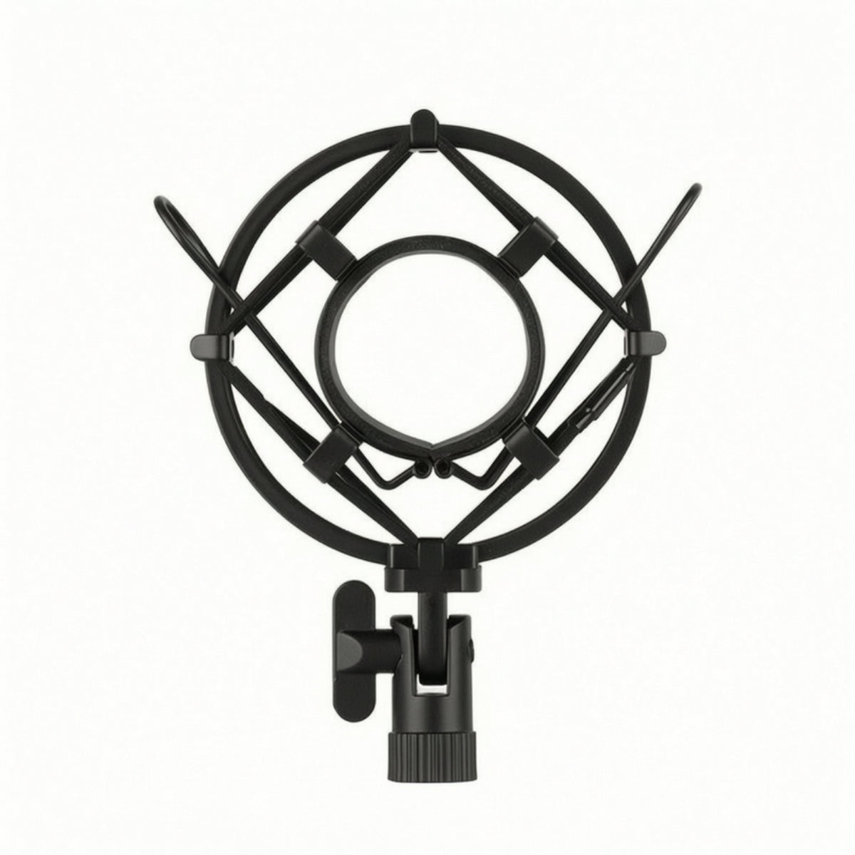 Adjustable Audio Capture Device Shock Mount Anti-Vibration Mic Shock Mount Universal Audio Accessory Rubber for Home Studio