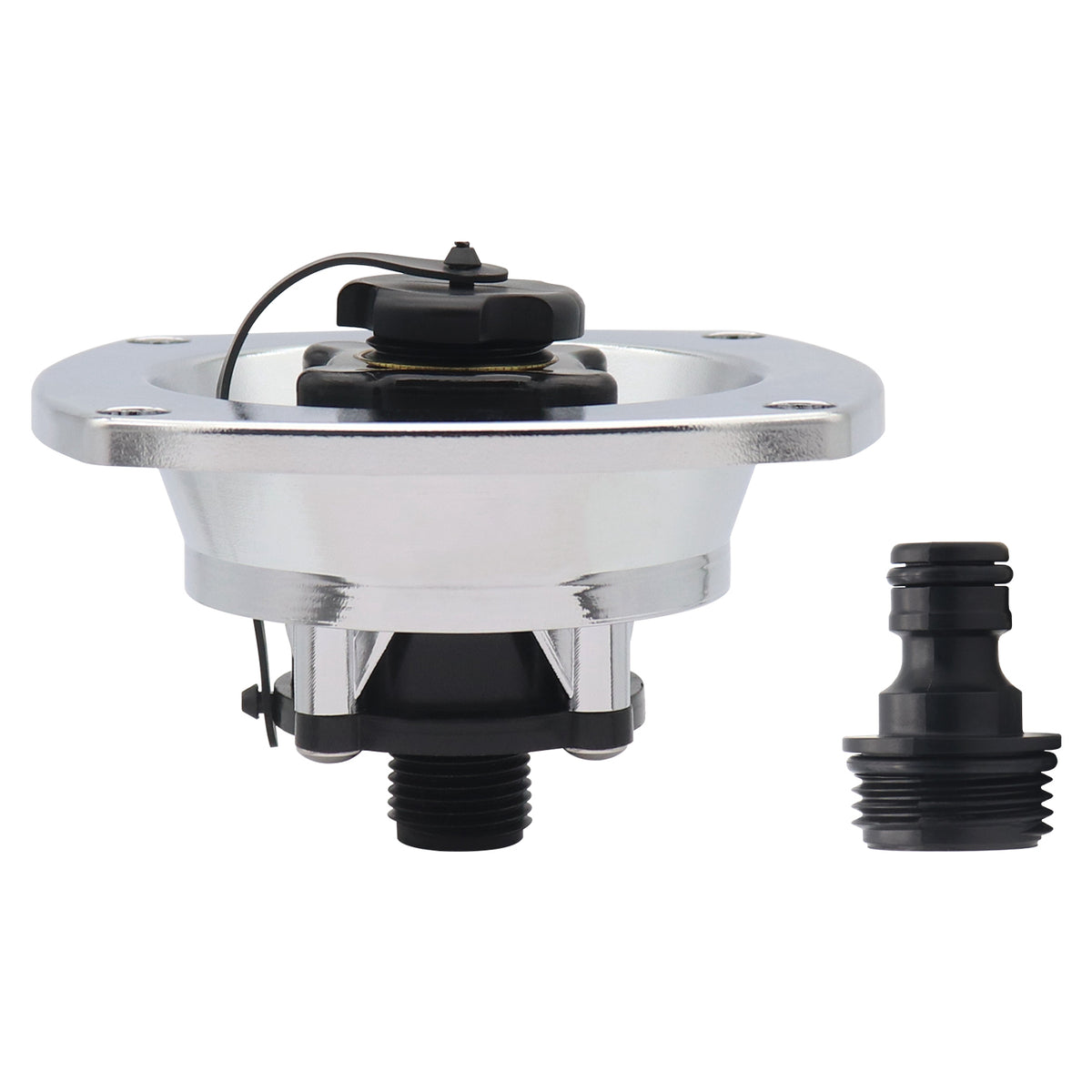 Check Valve Water Filler with Chrome Plating and Adapter