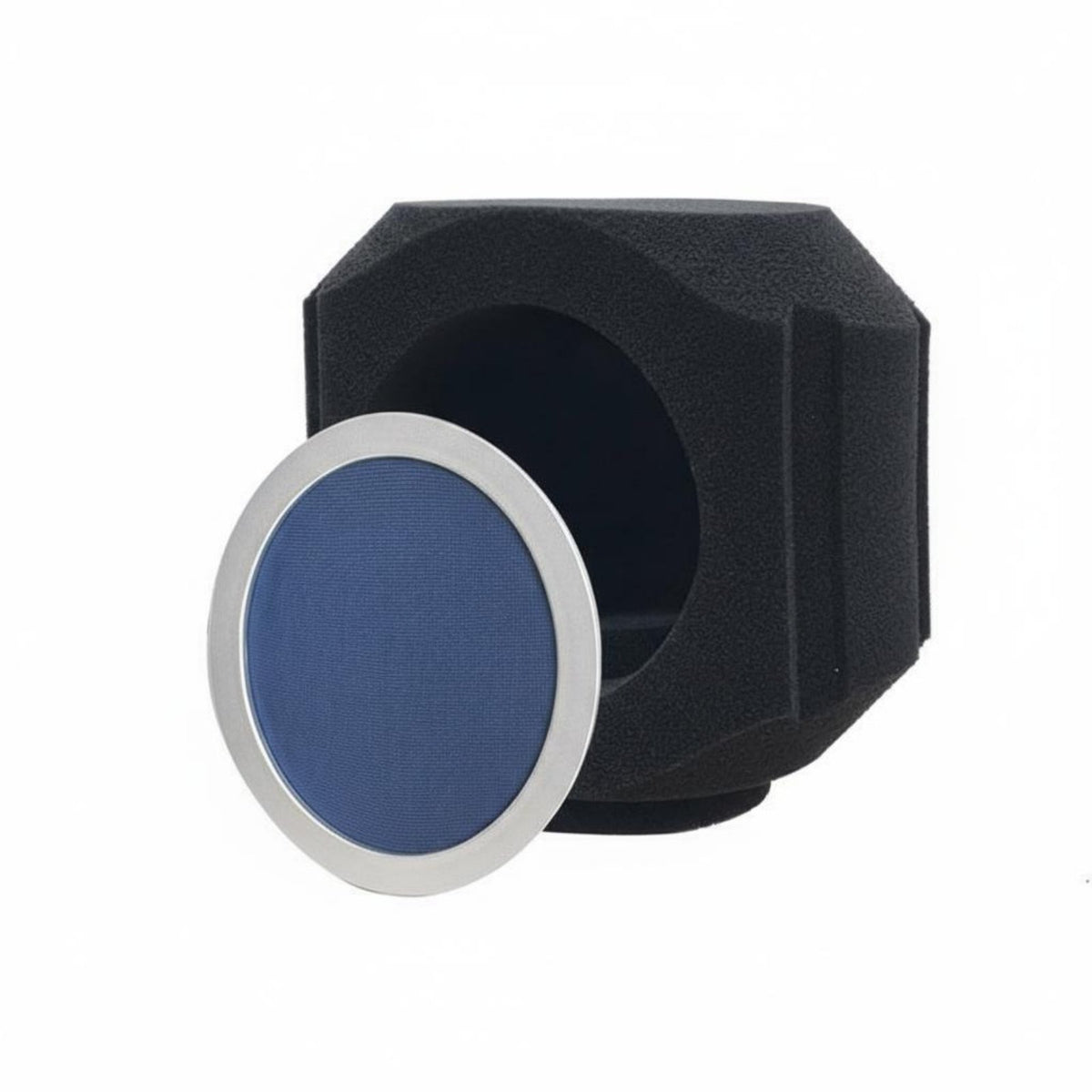 Noise Reduction Audio Recorder Isolation Cover Windproof Sound Absorbing Mic Cover Reduces Plosives Audio Recorder Acoustic Enclosure Portable Design for Podcasters