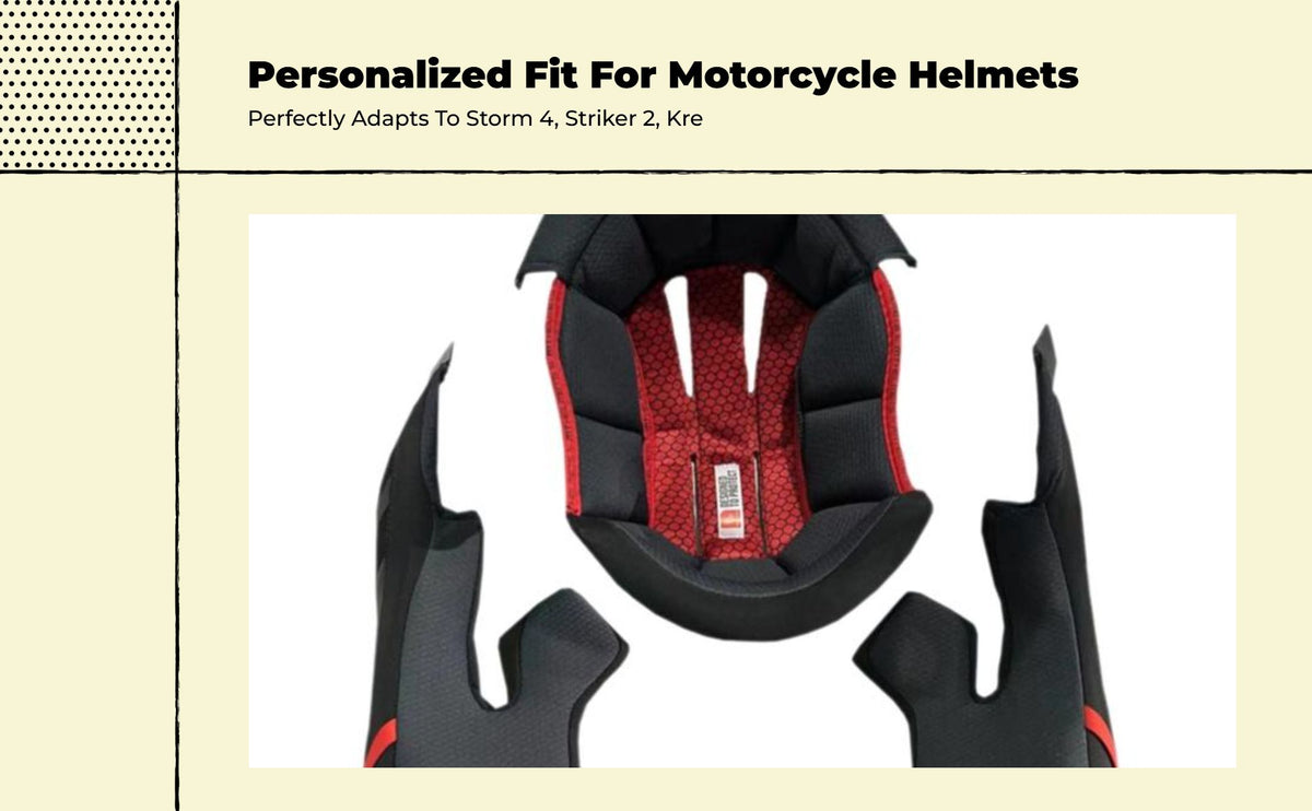Helmet Liner Protective Pad for Motorcycle Helmets