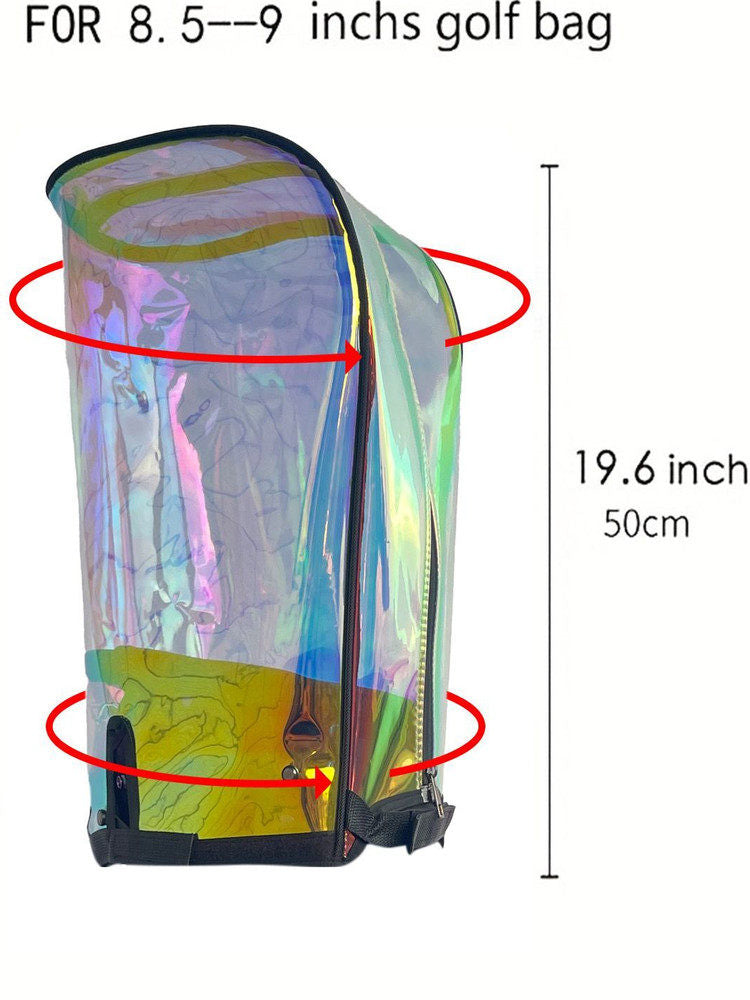 Golf Fashion Transparent Headcover for Golf Bag, Unisex, Premium TPU Material, Korean Style
