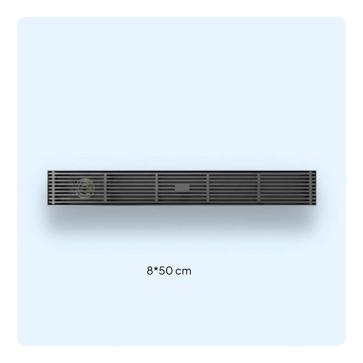 Long Strip Floor Drain Anti-Odor Linear Shower Drain Sloped Design