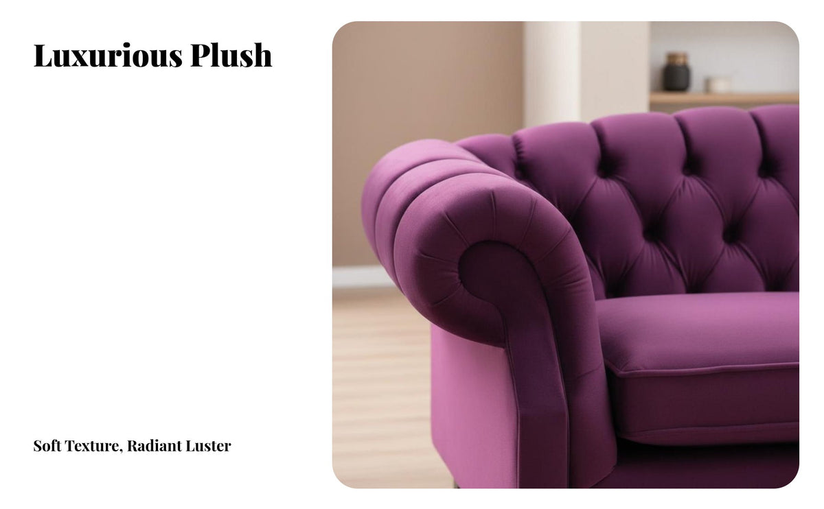 French Retro design Scalloped rear Settee space-saving Footprint Armless Tufted Settee Thick Cushioned Seat Home Furniture Sturdy Construction for Apartment Dwellers, Boutique Business Owners, Living Room, Guesthouse, Bedroom, Entryway