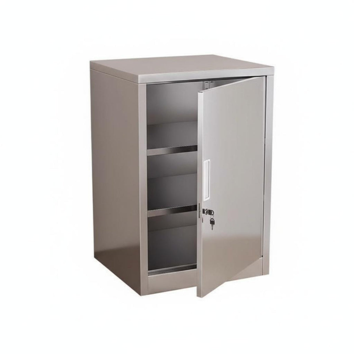 Single-Door Locker Lockable Single Door Locker Rust-Proof for School, Homeowners