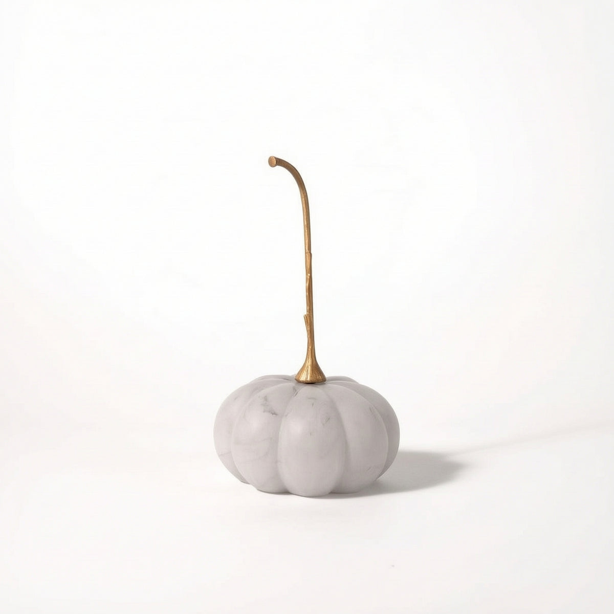 Pumpkin Ornament Tabletop Pumpkin Sculpture Modern Ornaments for Living Room