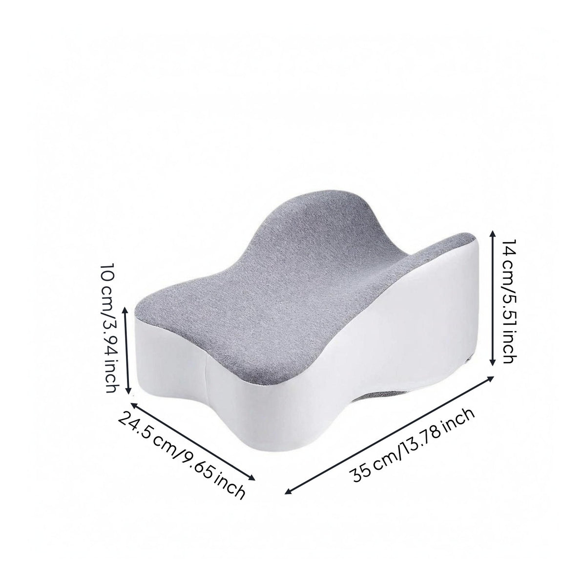 Butterfly Pillow Contoured Bedding Curved Extensions